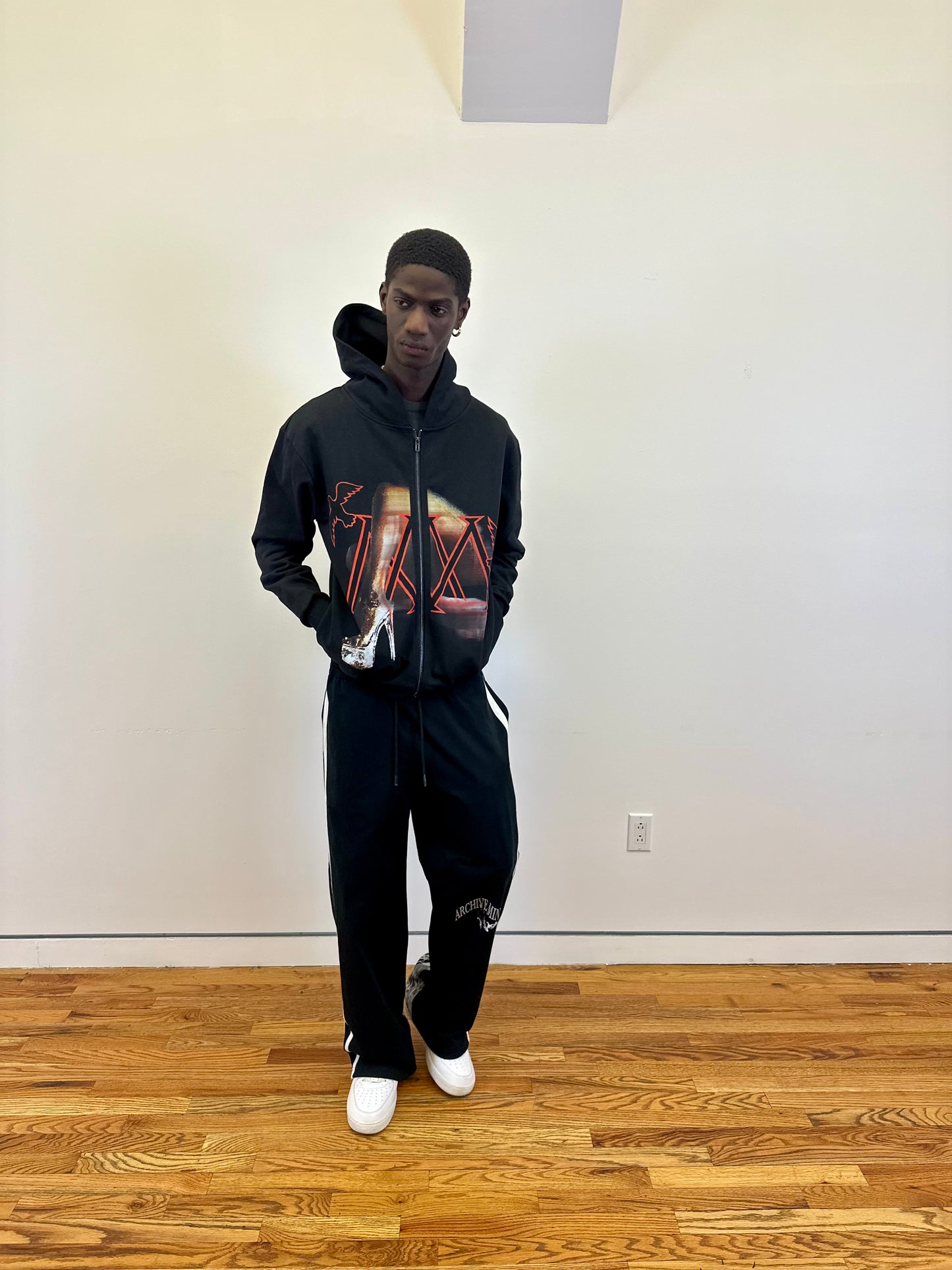 After Hours Zip Hoodie - Black