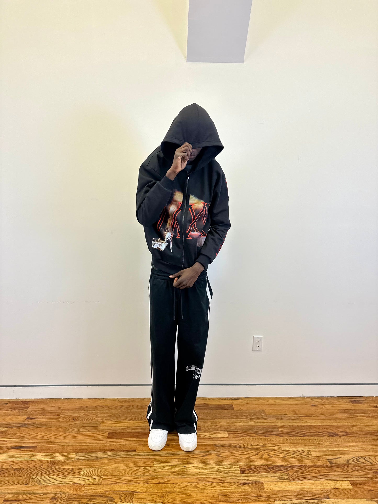 After Hours Zip Hoodie - Black