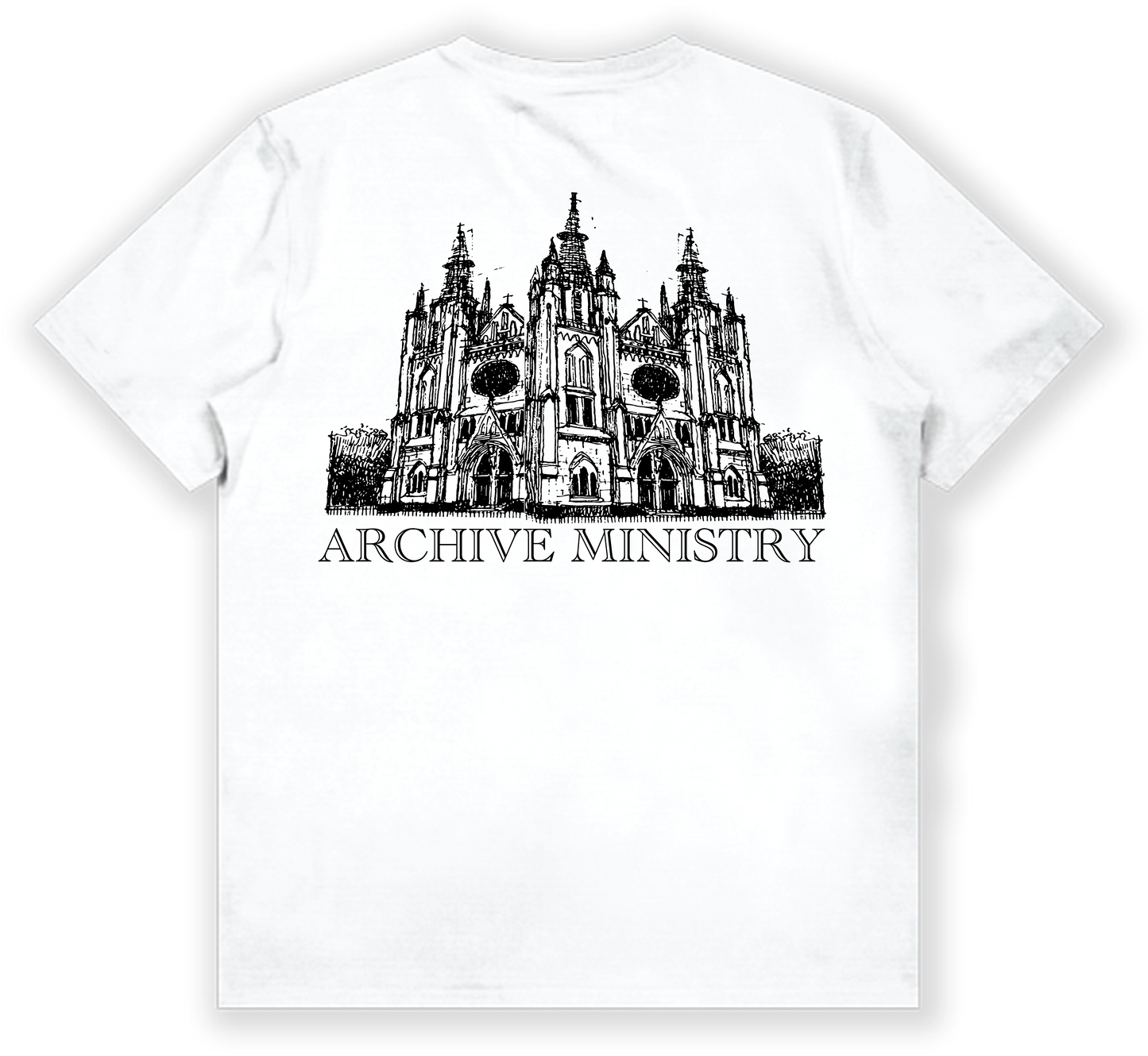 Cathedral Tee - White