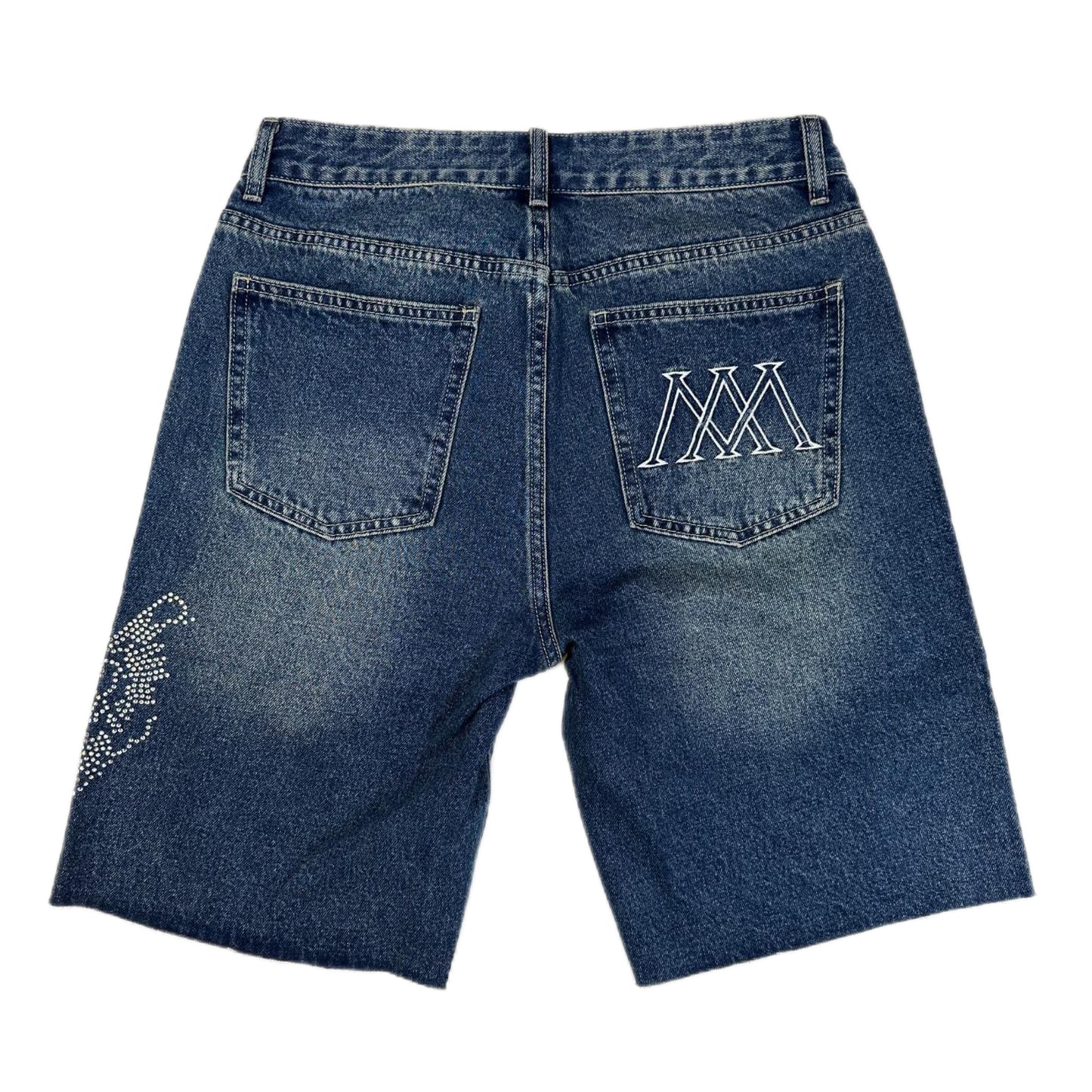 ARCHIVE MINISTRY TWO TIME STUDDED JORT - INDIGO