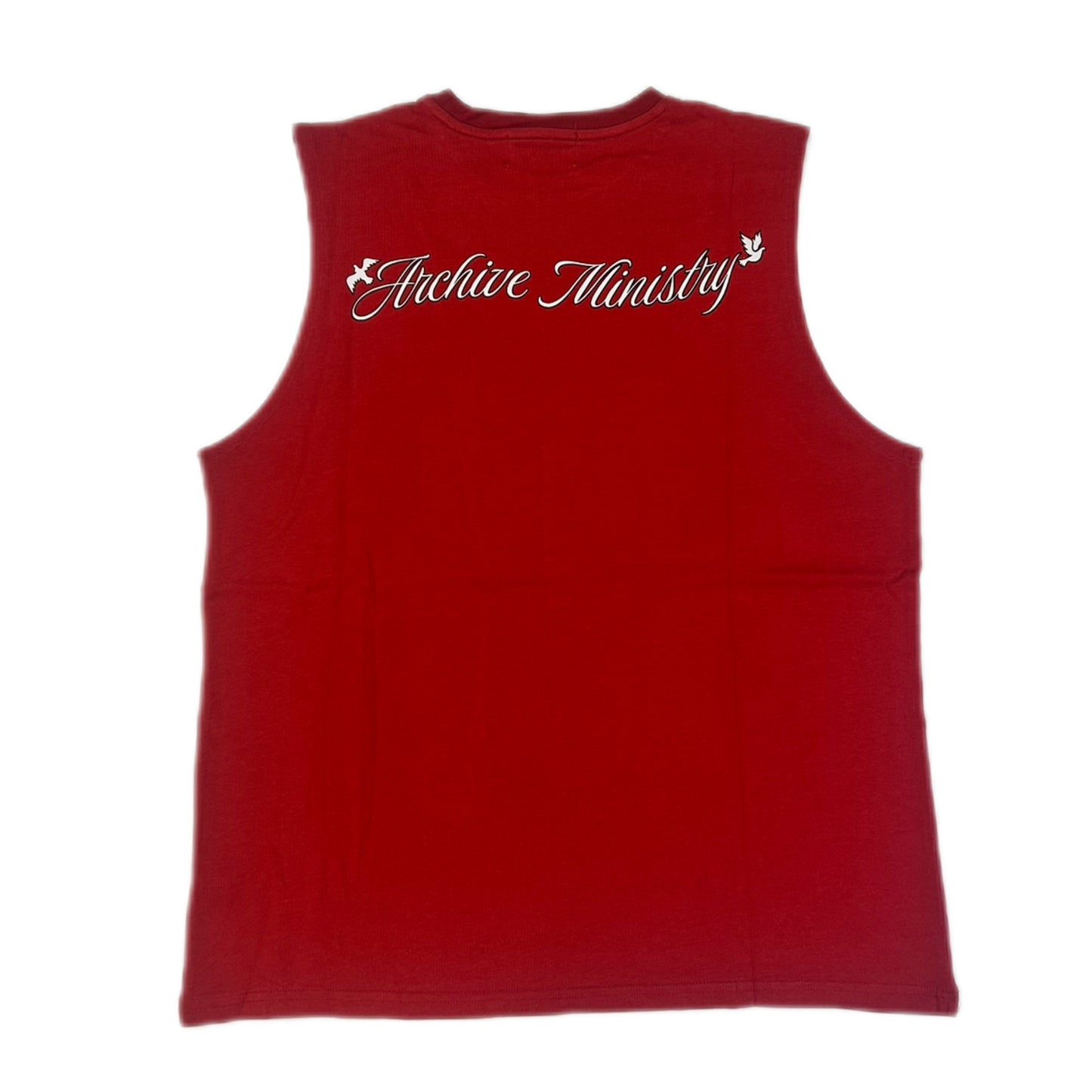 ARCHIVE MINISTRY DESIRE CUTOFF TEE - RED