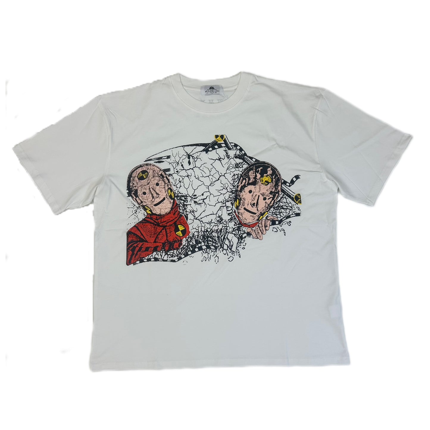 ARCHIVE MINISTRY CRASH OUT TEE - WHITE