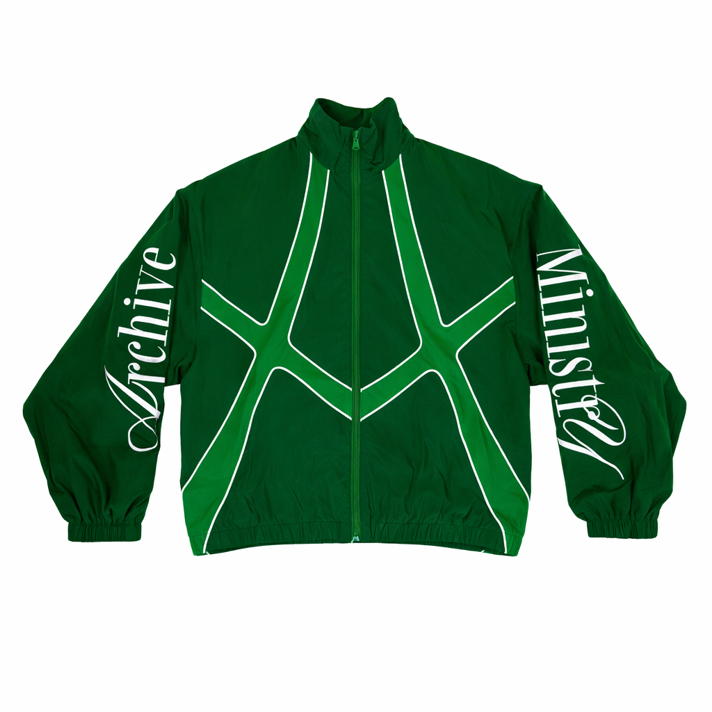 AM TRON 3M TRACK JACKET - GREEN