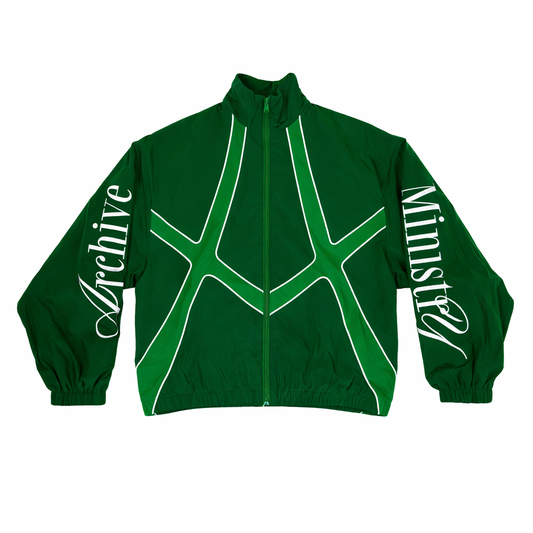 AM TRON 3M TRACK JACKET - GREEN