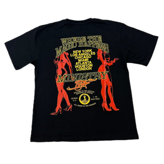 Magic Tour Tee - Black