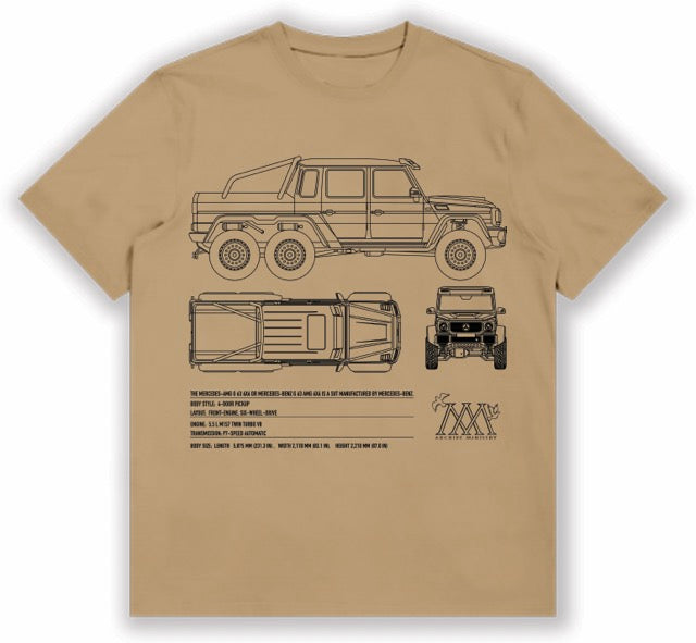 AMG Tee - Vintage Gold