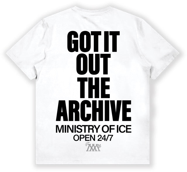 Ministry Of Ice Tee - White