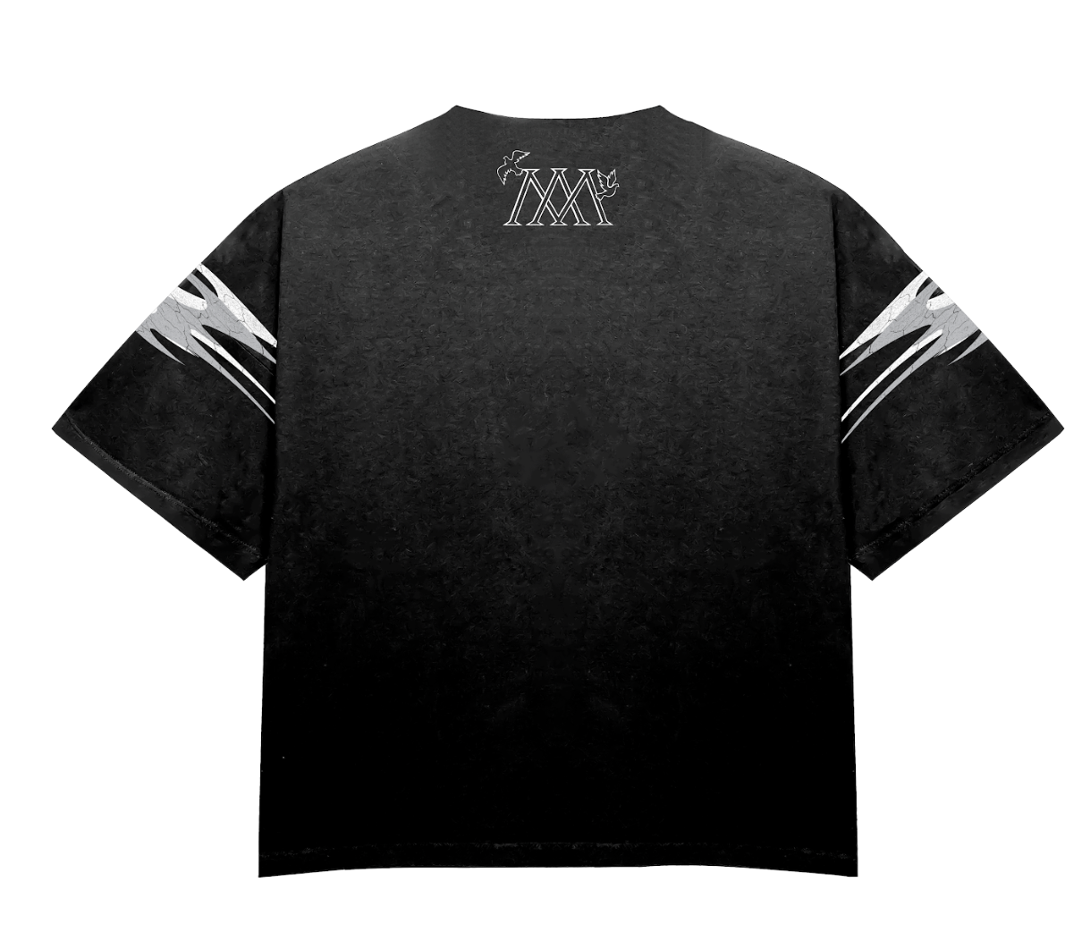 AM TAGS TEE - BLACK