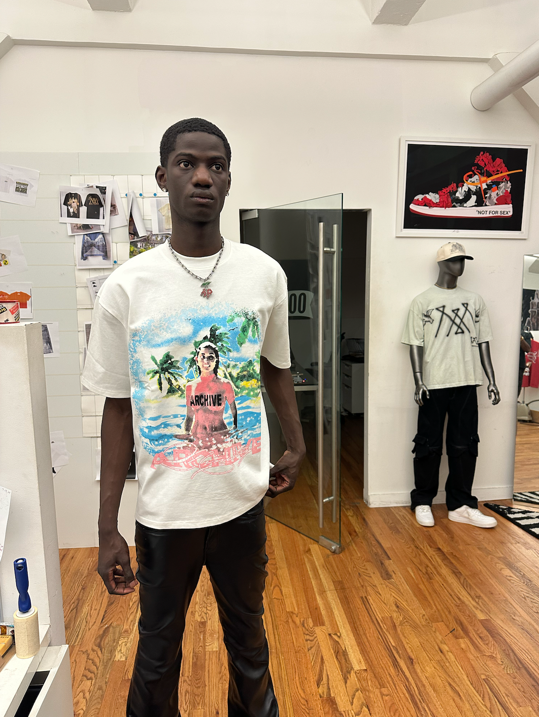 ARCHIVE MINISTRY JAMAICA TEE - WHITE