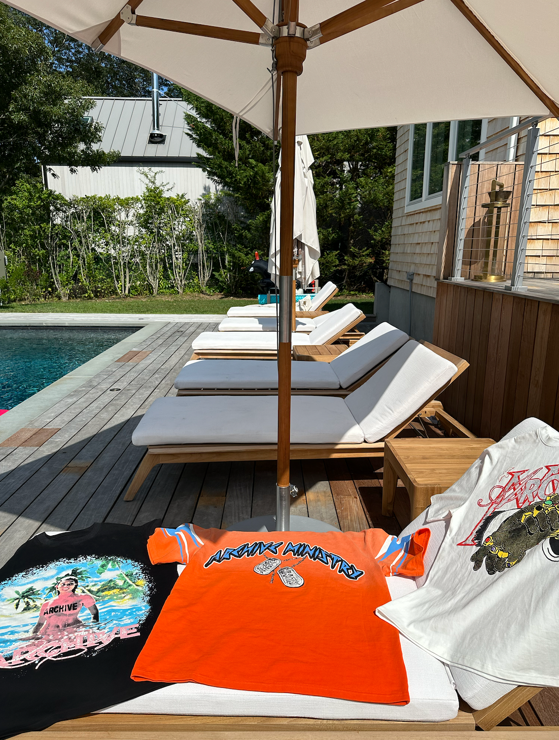 ARCHIVE MINISTRY TAGS TEE - ORANGE