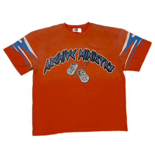 ARCHIVE MINISTRY TAGS TEE - ORANGE