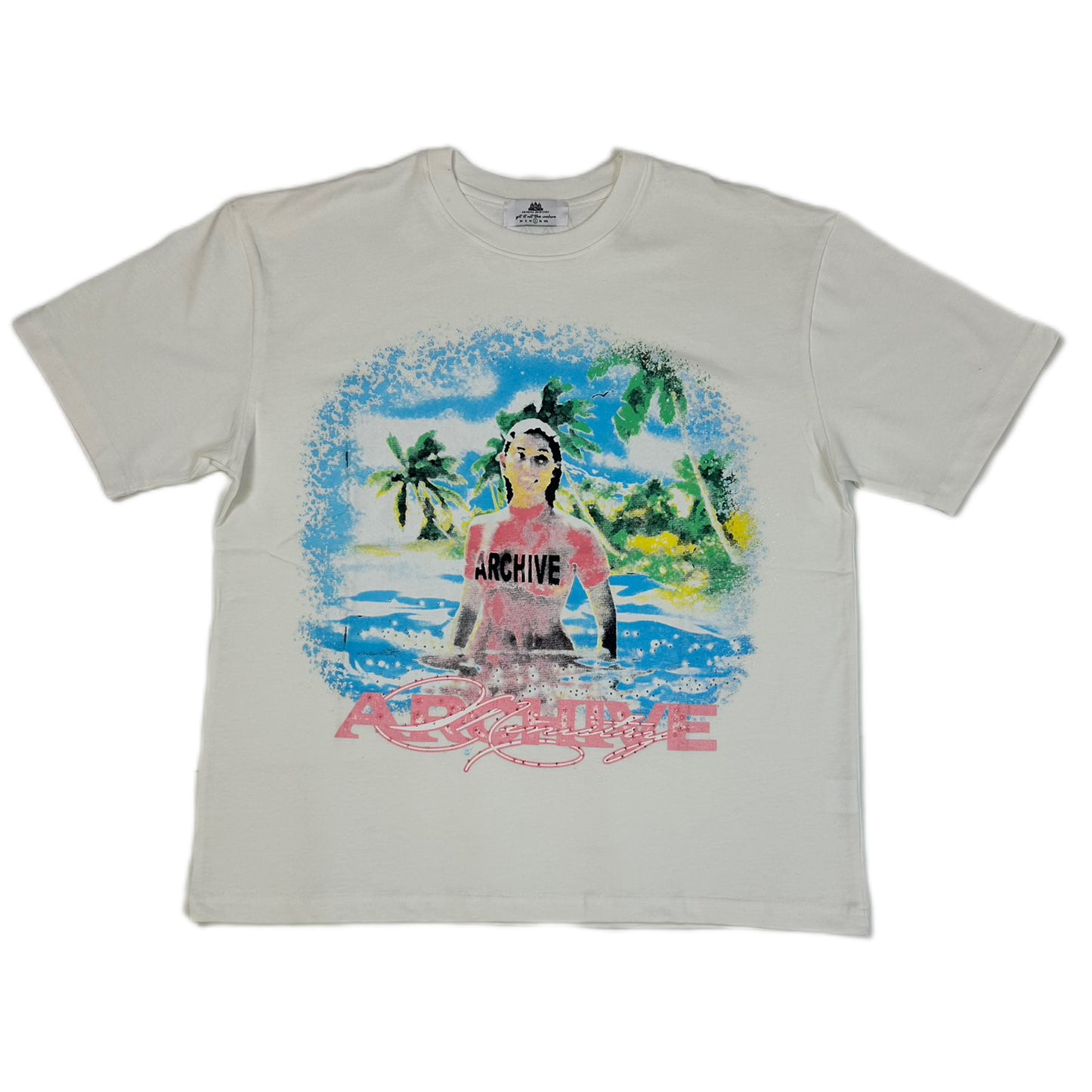 ARCHIVE MINISTRY JAMAICA TEE - WHITE