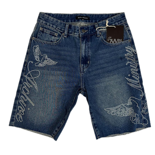 ARCHIVE MINISTRY TWO TIME STUDDED JORT - INDIGO