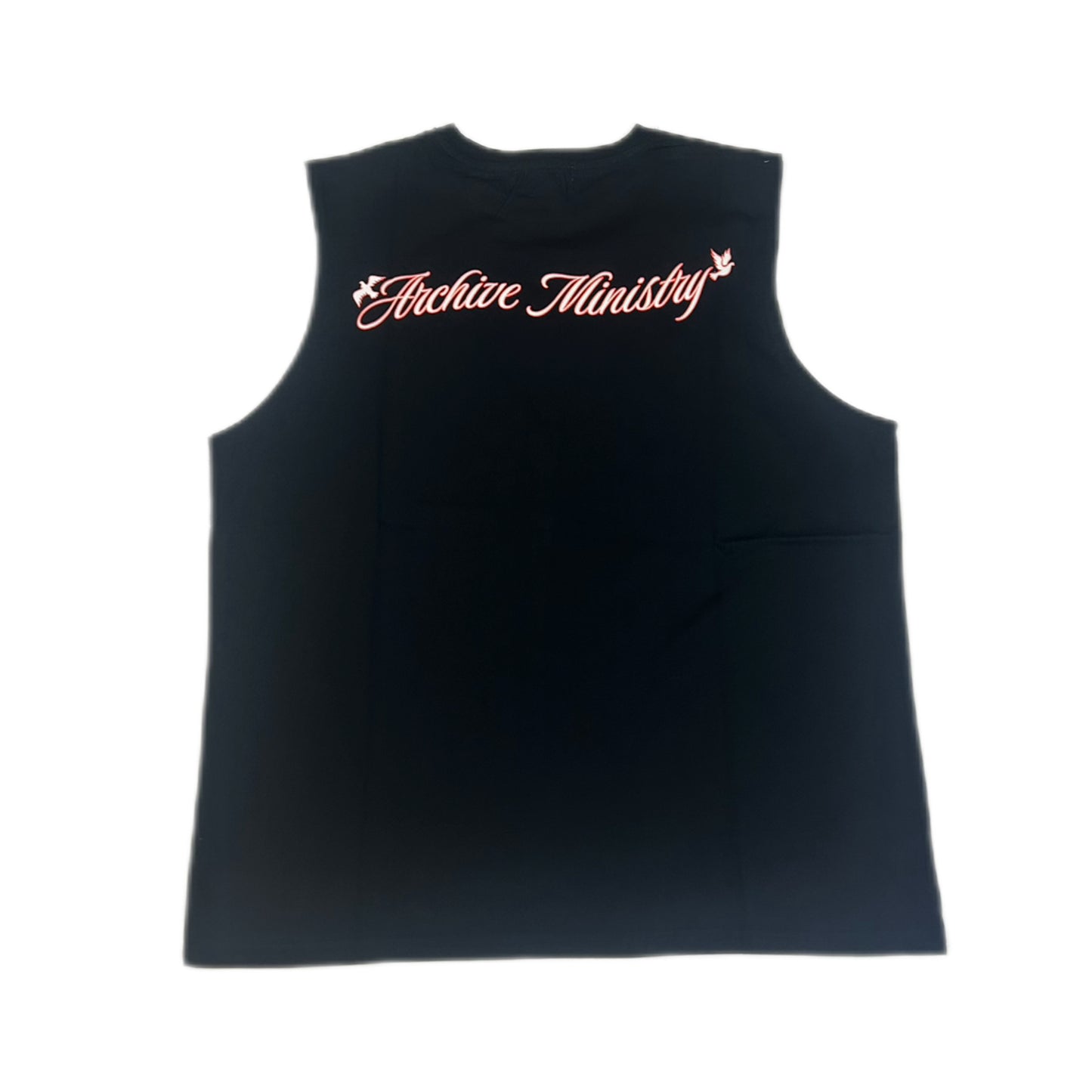 ARCHIVE MINISTRY DESIRE CUTOFF TEE - BLACK