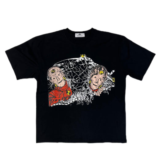 ARCHIVE MINISTRY CRASH OUT TEE - BLACK
