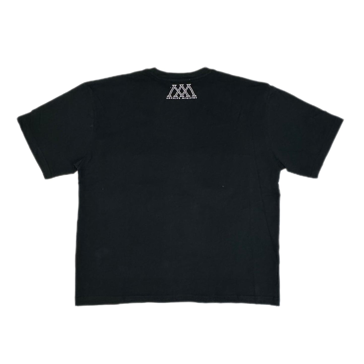 ARCHIVE MINISTRY CRASH OUT TEE - BLACK