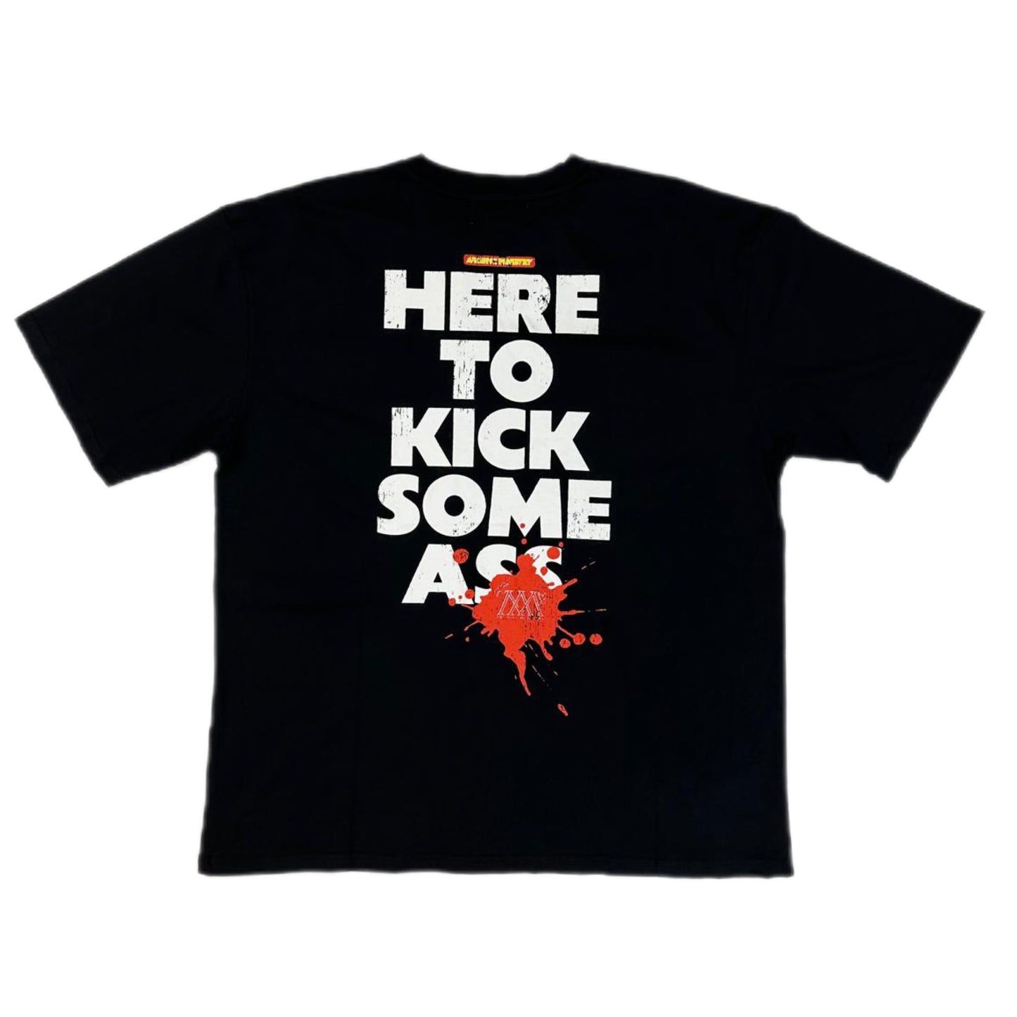 ARCHIVE MINISTRY ARCADE TEE - BLACK