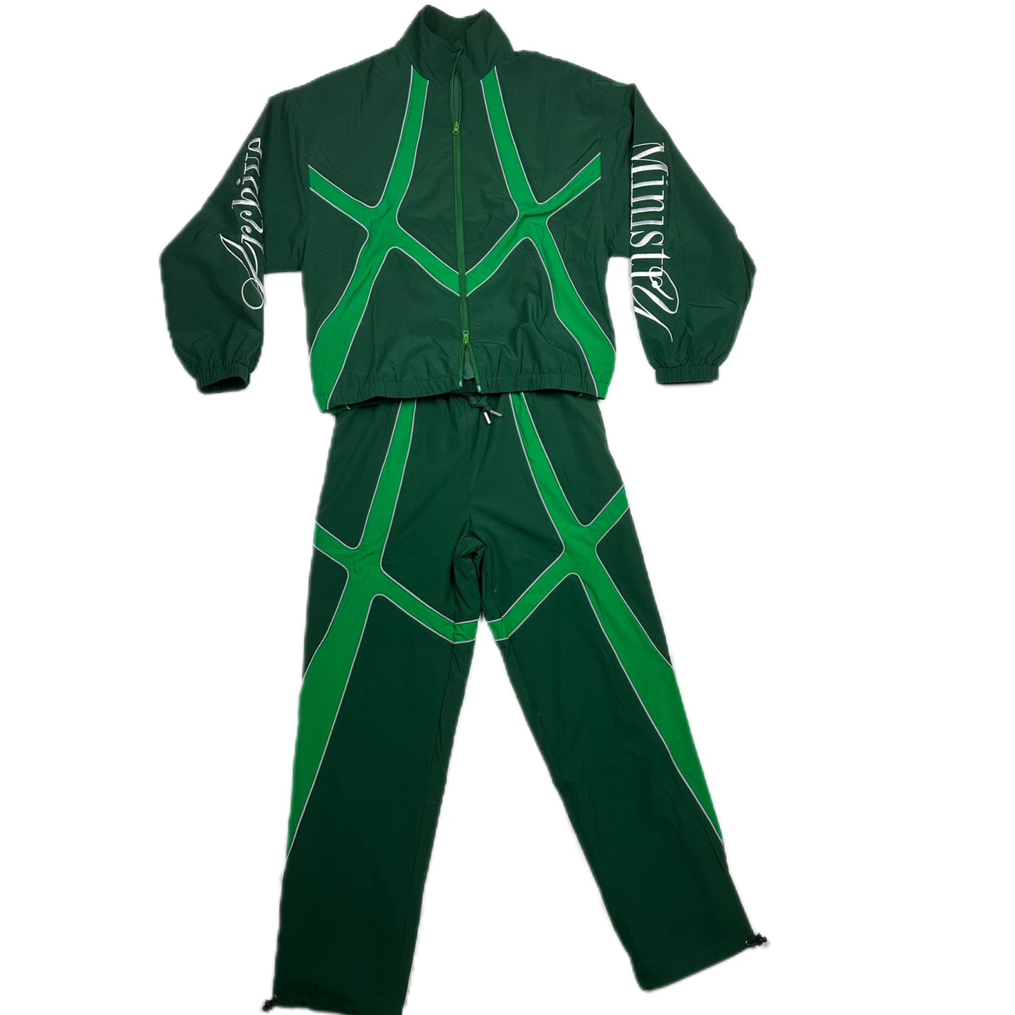 AM TRON 3M TRACK PANT - GREEN